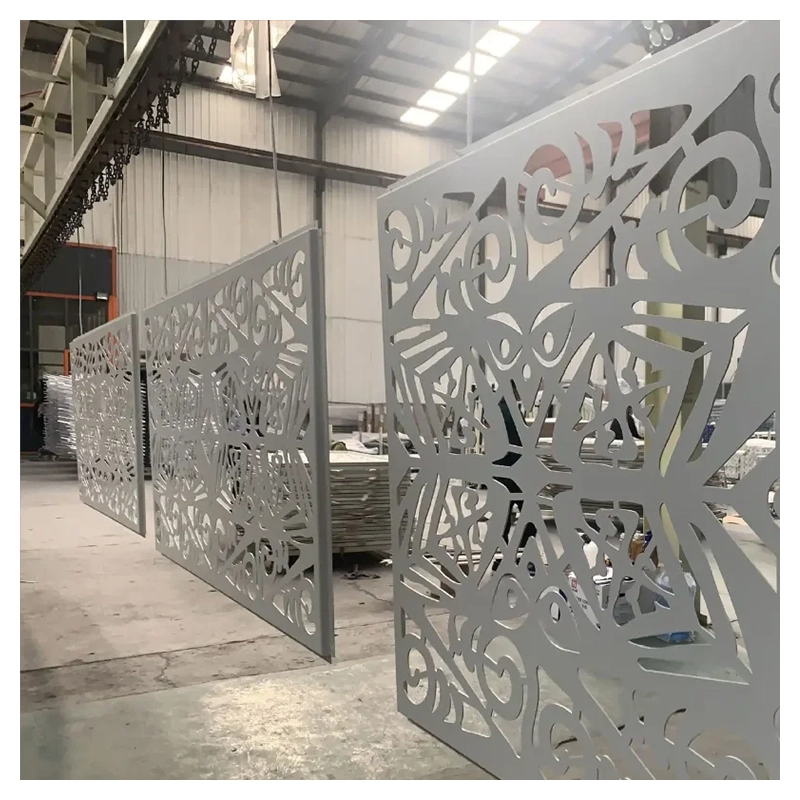 Laser Cut Abstract Pattern Screen Panel