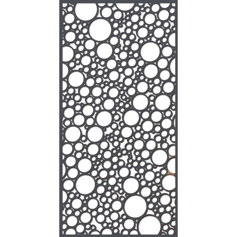 Laser Cut Bubble Pattern Decorative Panel
