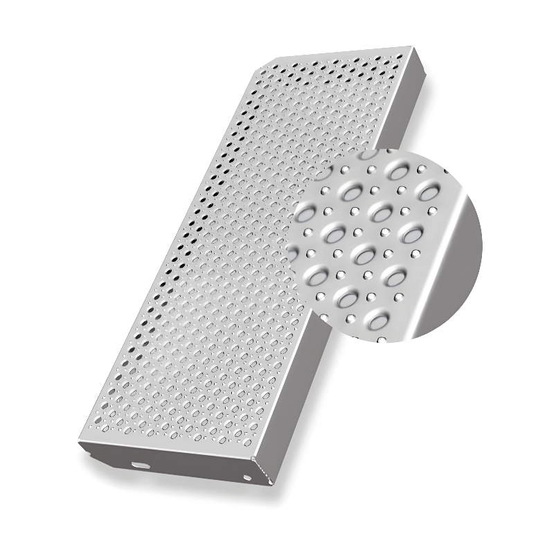Oval Hole Perforated Metal Panel