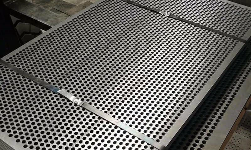 Stainless Steel Round Hole Perforated Metal Sheets