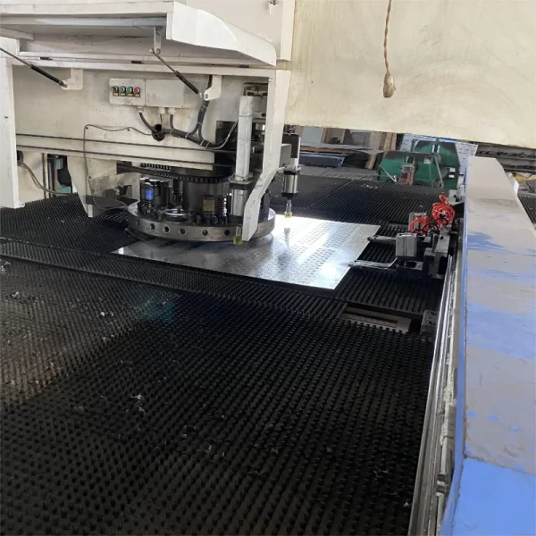 Punching metal plate production machine