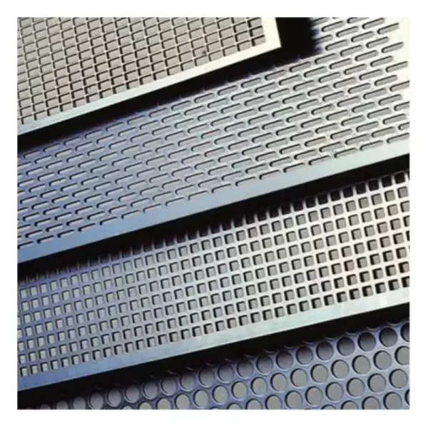 Combination punched metal plate