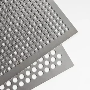 Combination punched metal plate