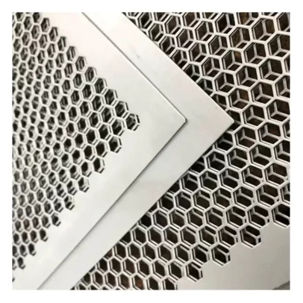 Combination punched metal plate