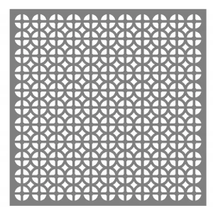 Combination punched metal plate