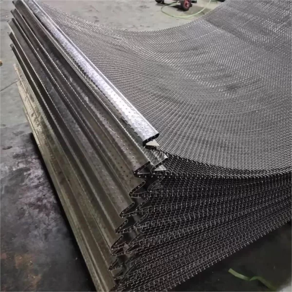 Stainless Steel Crimped Woven Wire Screen Mesh metal wire crimped