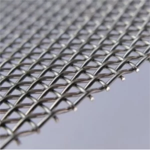 Stainless Steel Crimped Woven Wire Screen Mesh metal wire crimped