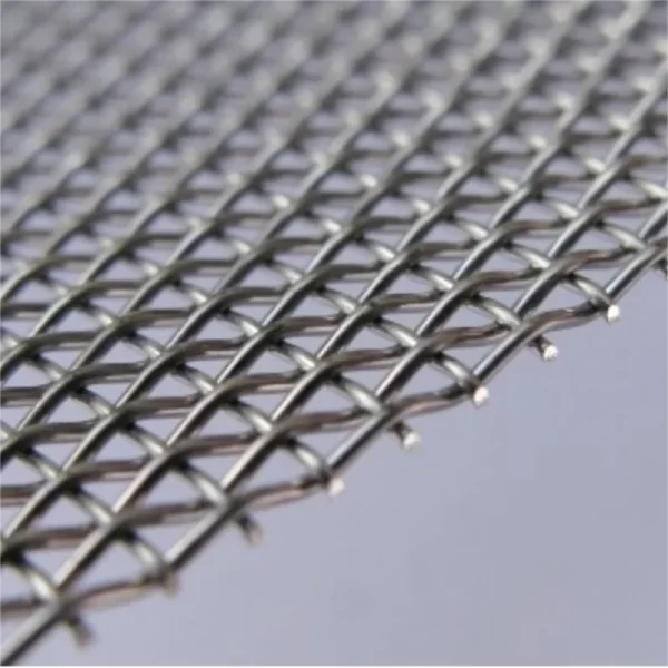 Stainless Steel Crimped Woven Wire Screen Mesh metal wire crimped