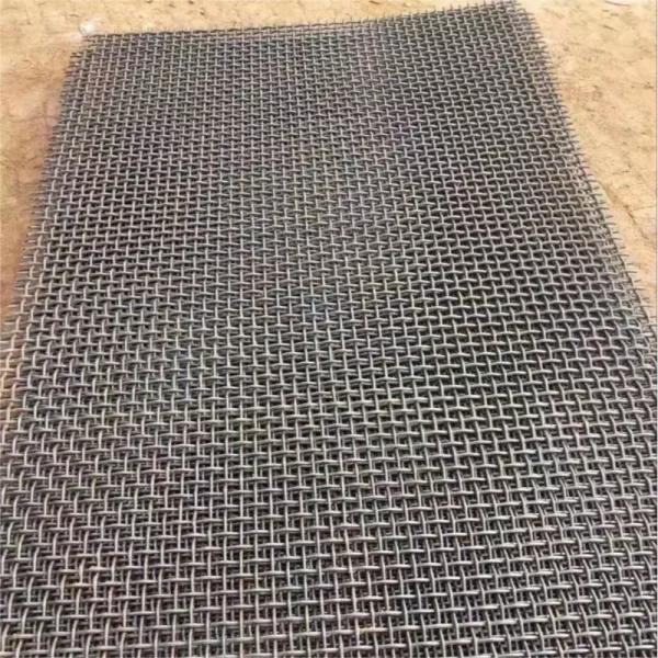 Stainless Steel Crimped Woven Wire Screen Mesh metal wire crimped