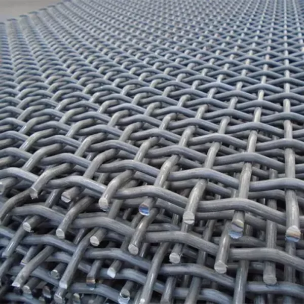 Stainless Steel Crimped Woven Wire Screen Mesh metal wire crimped