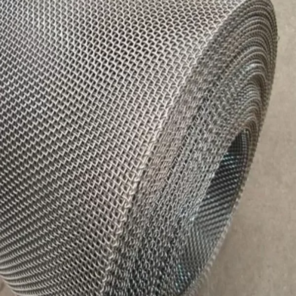 Stainless Steel Crimped Woven Wire Screen Mesh metal wire crimped