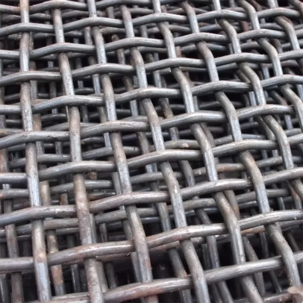 Stainless Steel Crimped Woven Wire Screen Mesh metal wire crimped