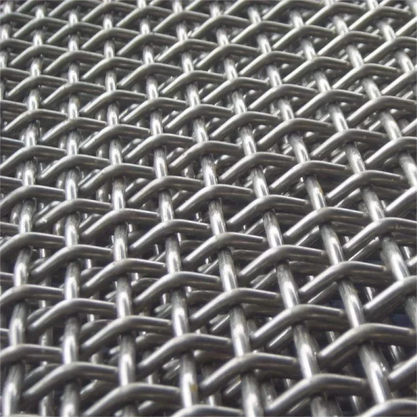 Stainless Steel Crimped Woven Wire Screen Mesh metal wire crimped