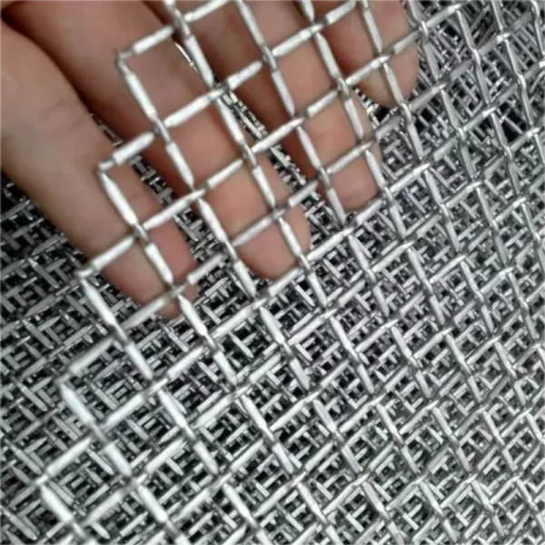 Stainless Steel Crimped Woven Wire Screen Mesh metal wire crimped