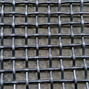 Stainless Steel Crimped Woven Wire Screen Mesh metal wire crimped