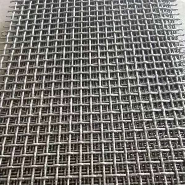 Stainless Steel Crimped Woven Wire Screen Mesh metal wire crimped