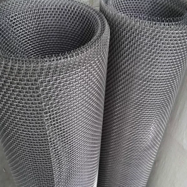 Stainless Steel Crimped Woven Wire Screen Mesh metal wire crimped