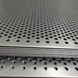 Stainless steel round hole perforated sheet metal