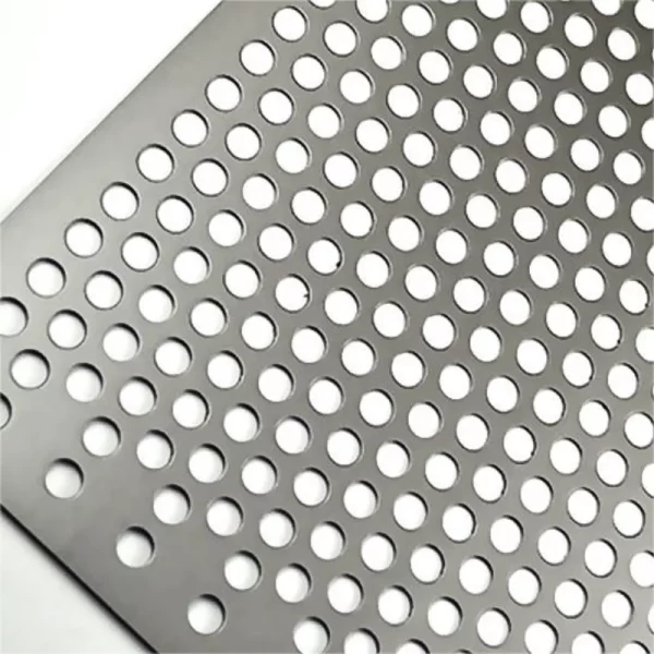 Stainless steel round hole perforated sheet metal