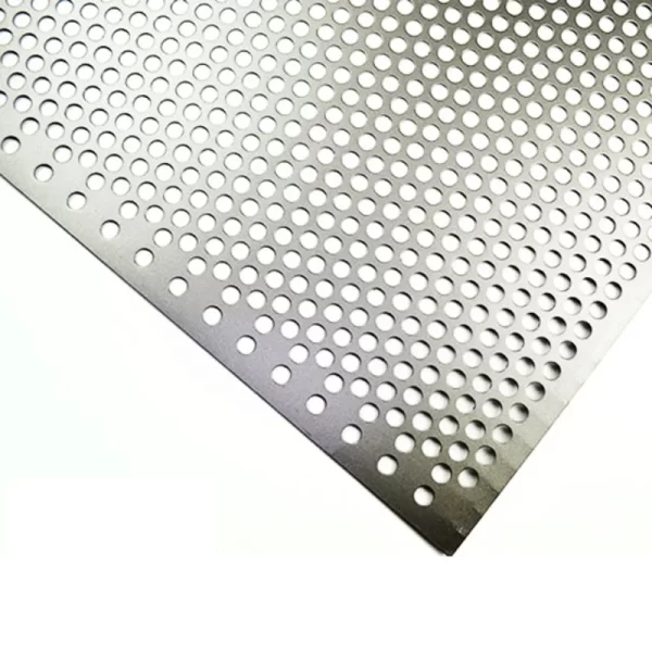 Stainless steel round hole perforated sheet metal