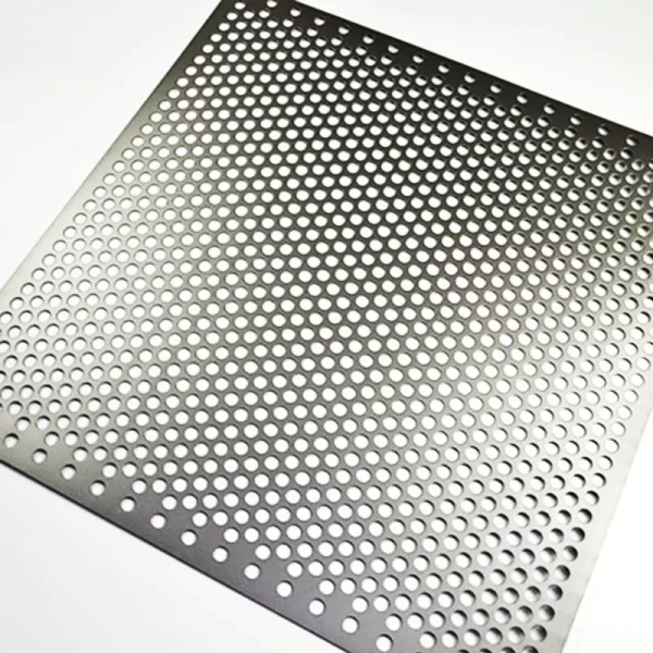 Stainless steel round hole perforated sheet metal