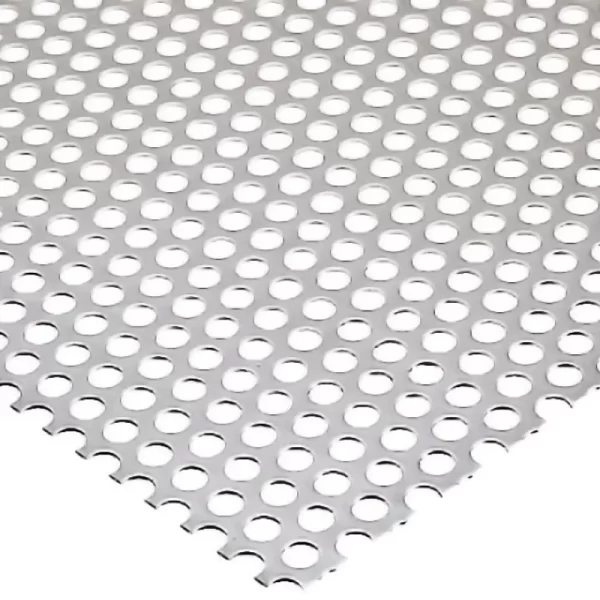 Stainless steel round hole perforated sheet metal