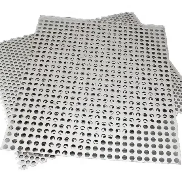 Stainless steel round hole perforated sheet metal