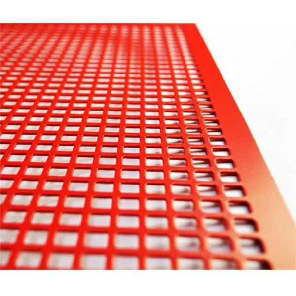 Stainless steel square perforated sheet metal