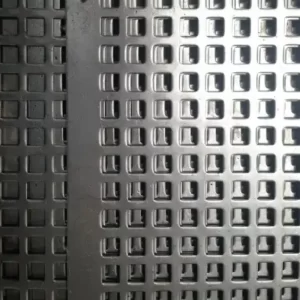 Stainless steel square perforated sheet metal