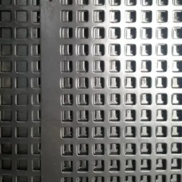 Stainless steel square perforated sheet metal