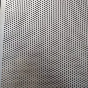 stainless steel filter perforation metal mesh plate, micro hole punching