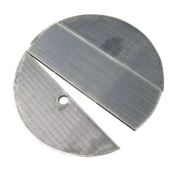 Stainless steel wedge wire screen plate