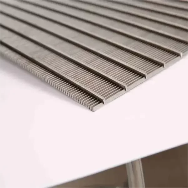 Stainless steel wedge wire screen plate