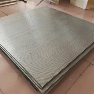 Stainless steel wedge wire screen plate