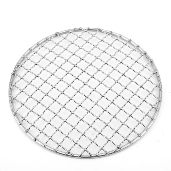 Stainless steel wire mesh rack grill tray food tray
