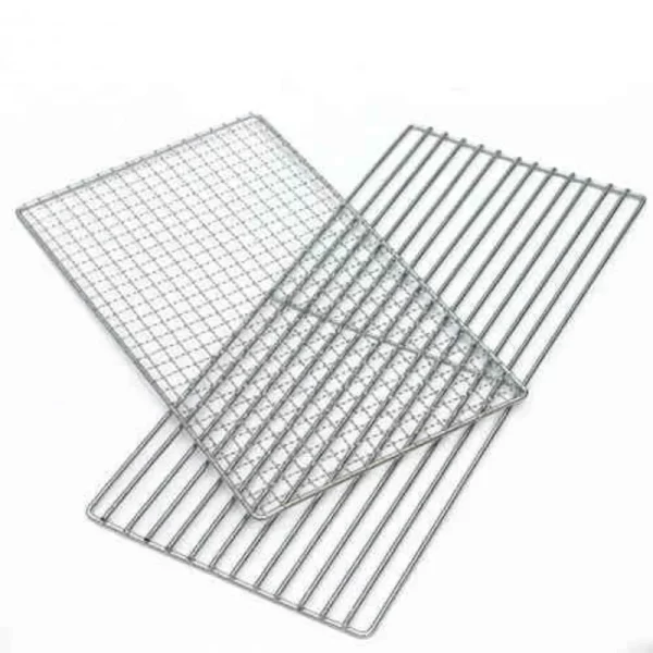 Stainless steel wire mesh rack grill tray food tray