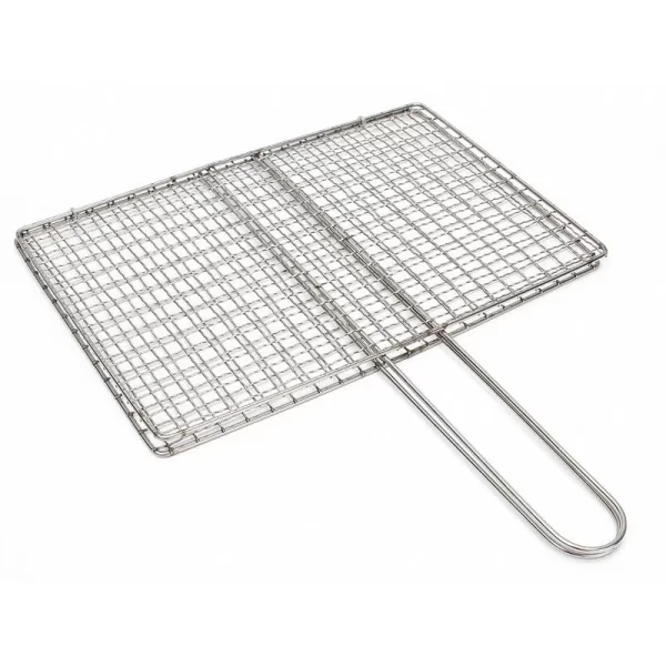 Stainless steel wire mesh rack grill tray food tray