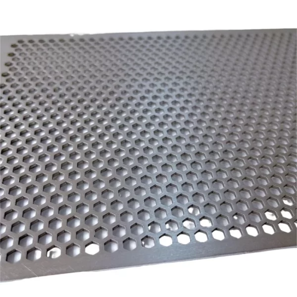 Aluminum perforated metal protection plate