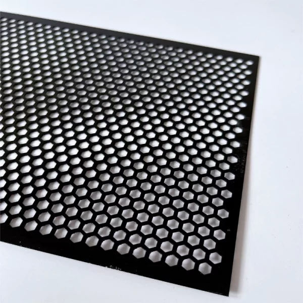 Aluminum perforated metal protection plate