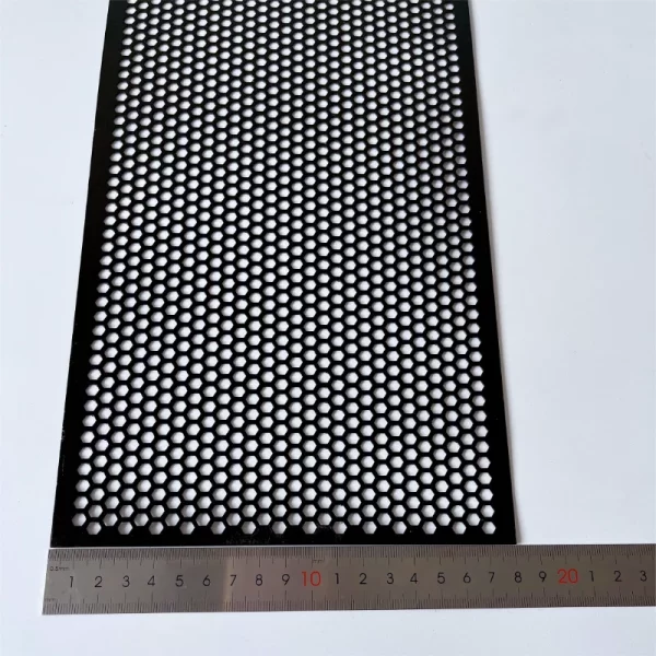 Aluminum perforated metal protection plate