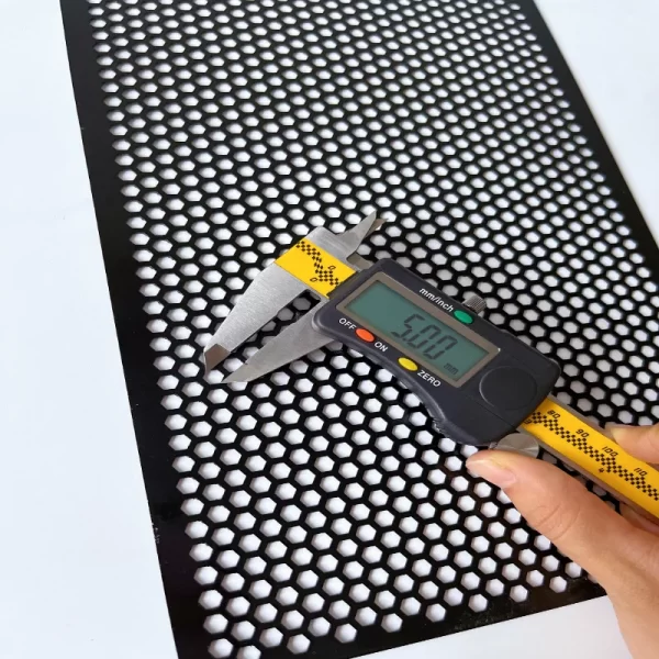 Aluminum perforated metal protection plate