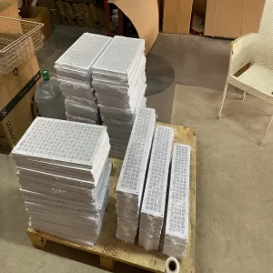 Aluminum perforated metal protection plate
