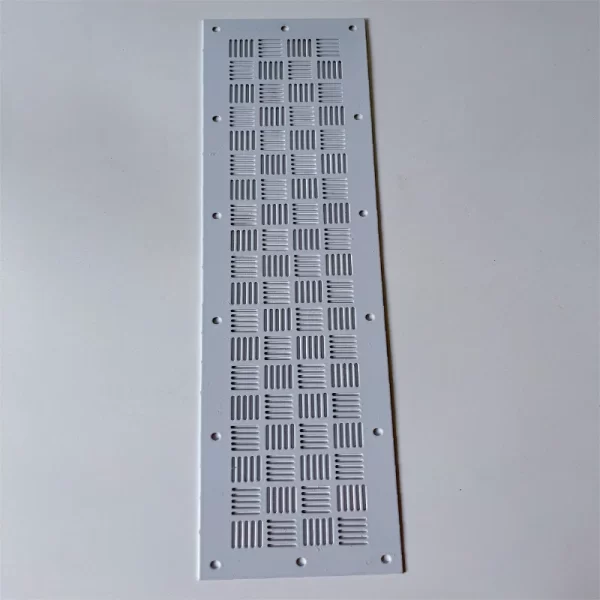 Aluminum perforated metal protection plate