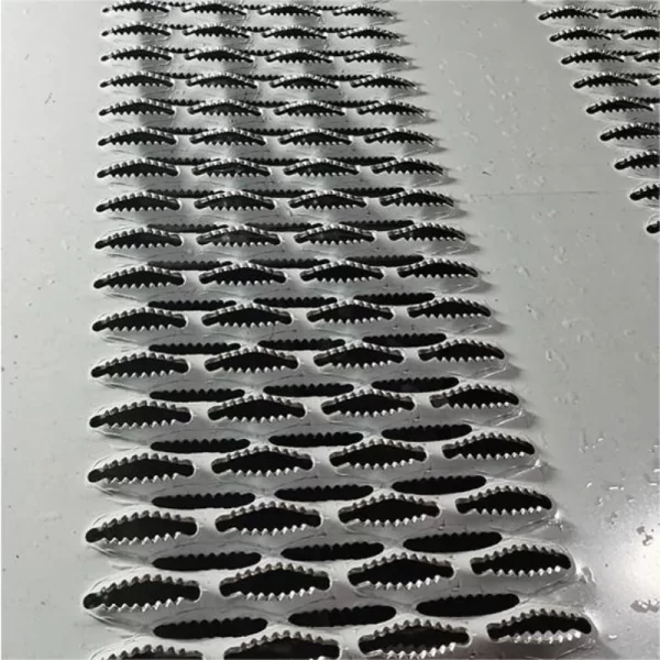 perforation non-slip metal plate