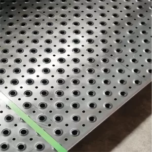 perforation non-slip metal plate