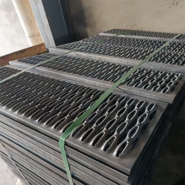 perforation non-slip metal plate