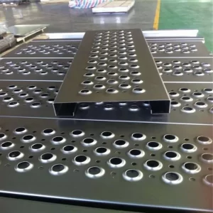 perforation non-slip metal plate