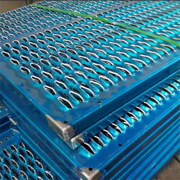 perforation non-slip metal plate