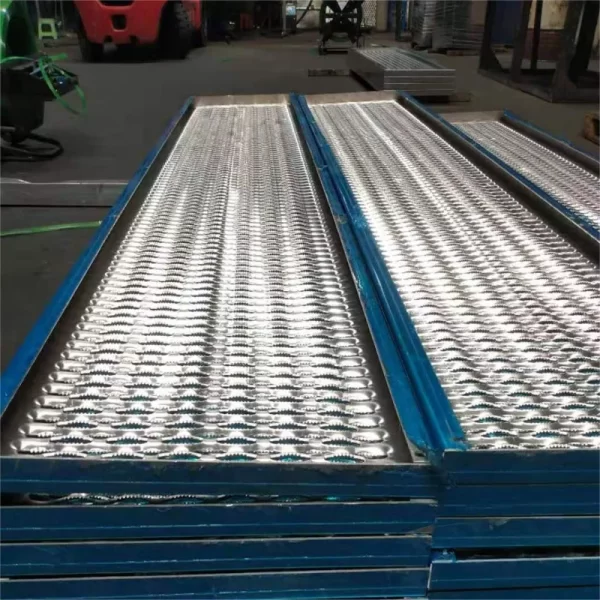 perforation non-slip metal plate