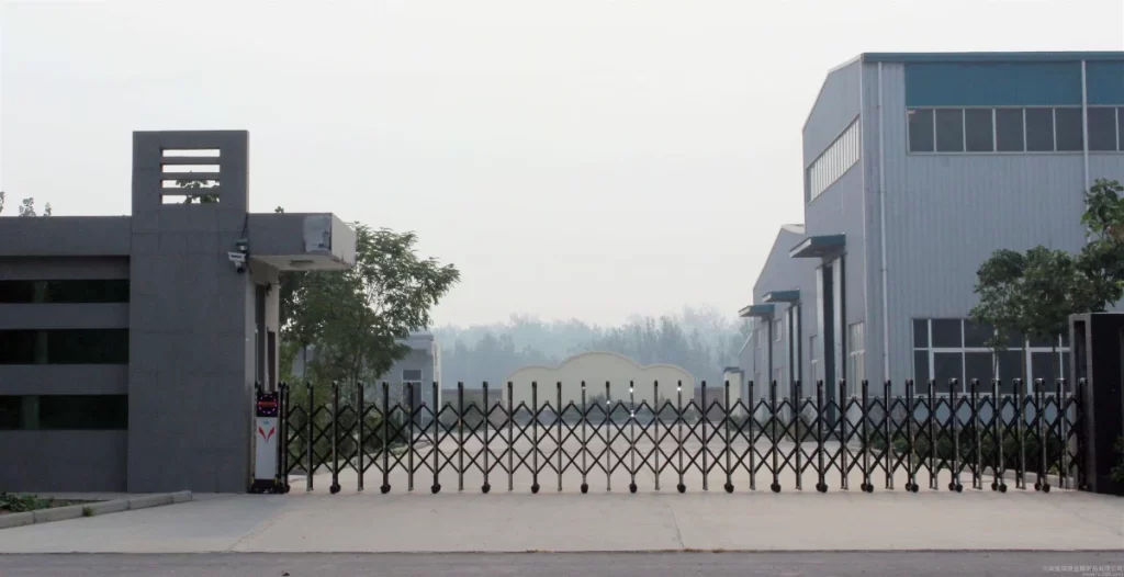 Factory gate